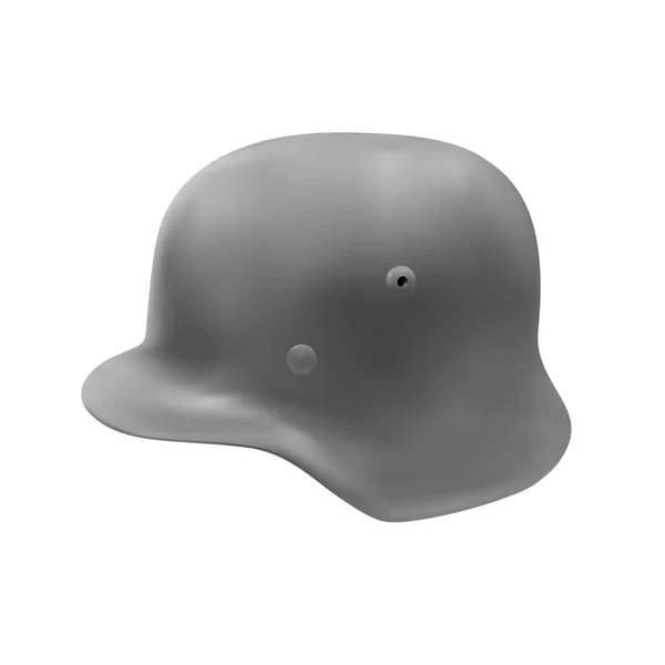 De Duitse helm in vector — Stockvector