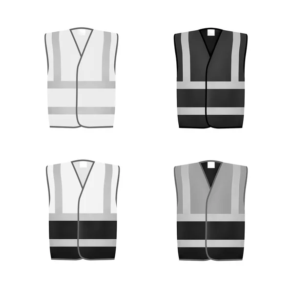 Vest Signaal Vectorillustratie — Stockvector