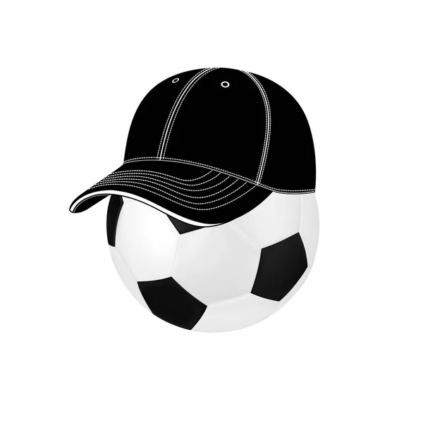 Футбольный Мир Cup Логотип Мира Cup Vector Иллюстрация Белом Фоне — стоковый вектор