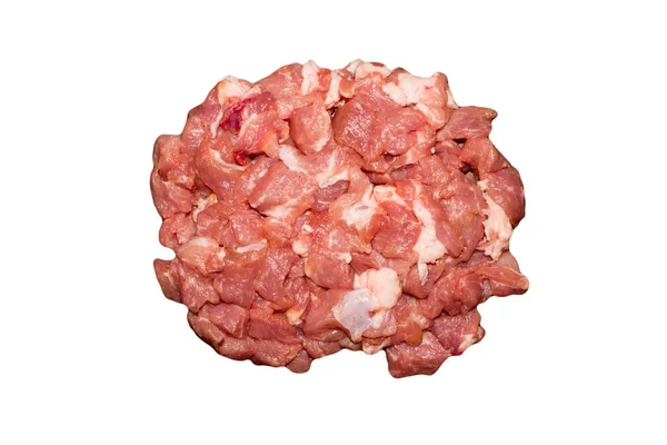 Stück Schweinefleisch Hintergrund Des Schweinefleisch Die Textur Des Schweinefleischs — Stockfoto