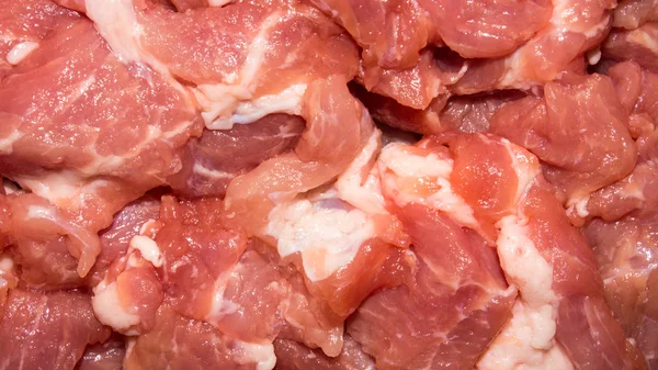 Pezzo Maiale Sfondo Maiale Consistenza Della Carne Maiale — Foto Stock