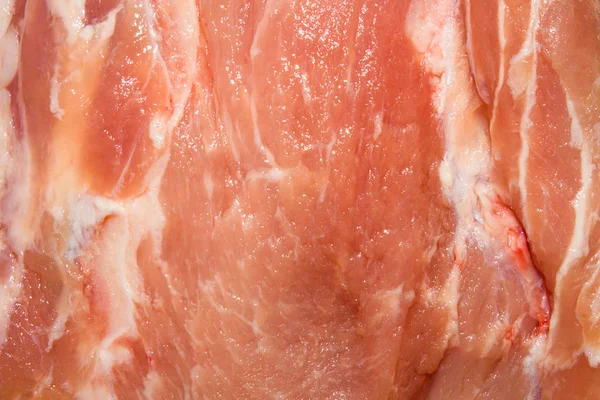 Kawałek Wieprza Tło Wieprzowiny Tekstura Mięsa Wieprzowego — Zdjęcie stockowe