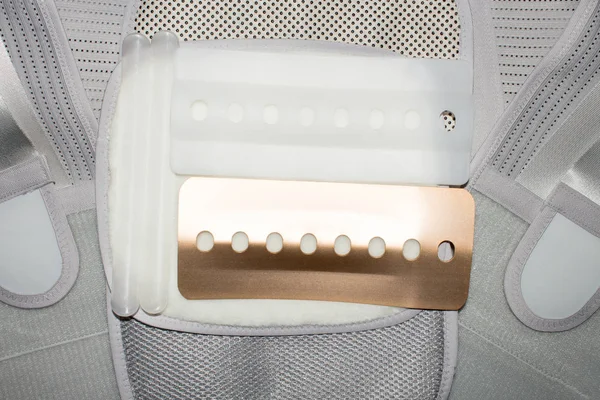 Espartilho Cintura Médica Elástica Para Parte Inferior Das Costas Espartilho — Fotografia de Stock
