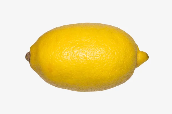 Лимон Изолированный Белом Фоне — стоковое фото