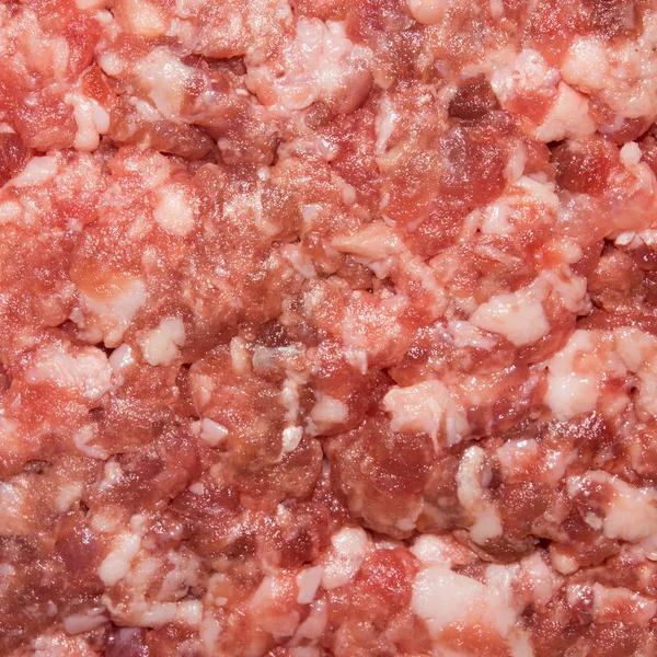 Tle Surowego Mięsa Mielonego Tekstury Mięsa Mielonego — Zdjęcie stockowe