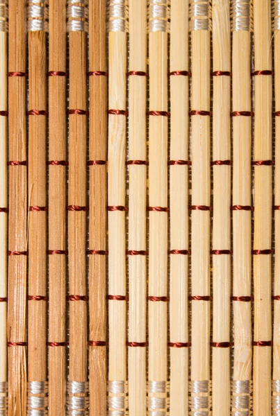 Makisu Für Sushi Und Roll Bamboo Mat Background Aus Gewebtem — Stockfoto