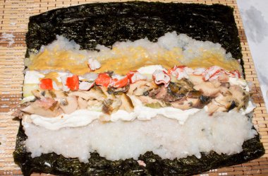 Suşi. Ev yapımı suşi. Suşinin geçmişi. Evde suşi hazırlamak..