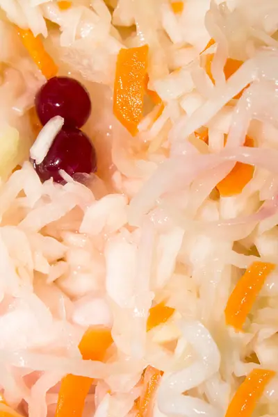 Sauerkraut Mit Preiselbeeren — Stockfoto