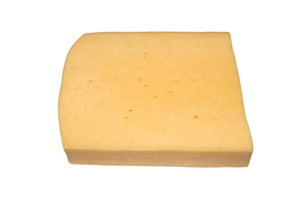 带有洞的奶酪 奶酪的背景 — 图库照片