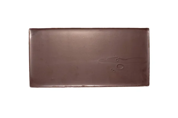 Textura Lisa Chocolate Com Leite Barra Chocolate — Fotografia de Stock