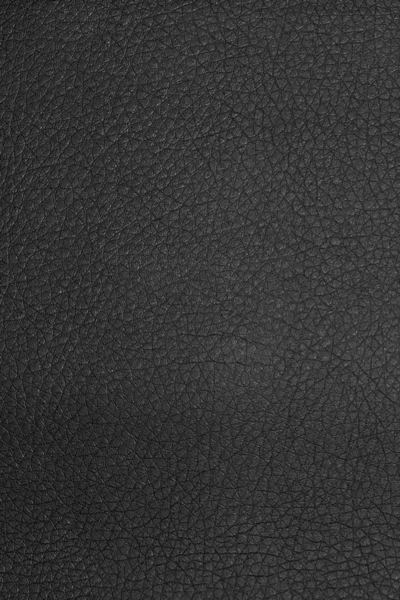 Texture Black Pelle Nero Fondo Pelle Martellata Nera — Foto Stock