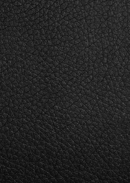 Zwarte Lederen Textuur Zwarte Leder Zwarte Textuur Lederen Achtergrond — Stockfoto