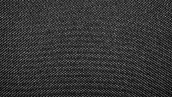 Yoğun Siyah Kumaş Dokusu Koyu Elmas Şekilli Arkaplan Kumaşı Siyah — Stok fotoğraf
