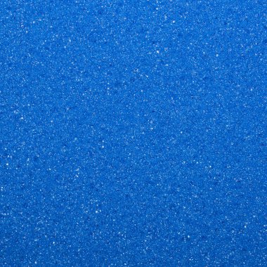 Doku mavisi köpük sünger. Mavi köpük arka plan..