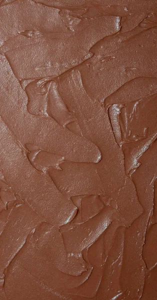 Paste Texture Chocolate Leite Chocolate Fundo Chocolate Textura Manteiga Chocolate — Fotografia de Stock