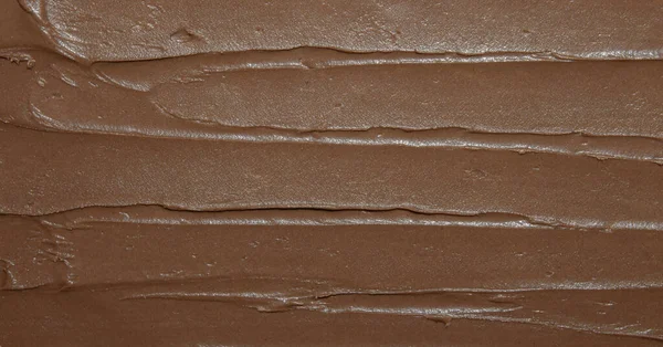 Texture Milk Chocolate Chocolate Paste Background — Stock Photo, Image