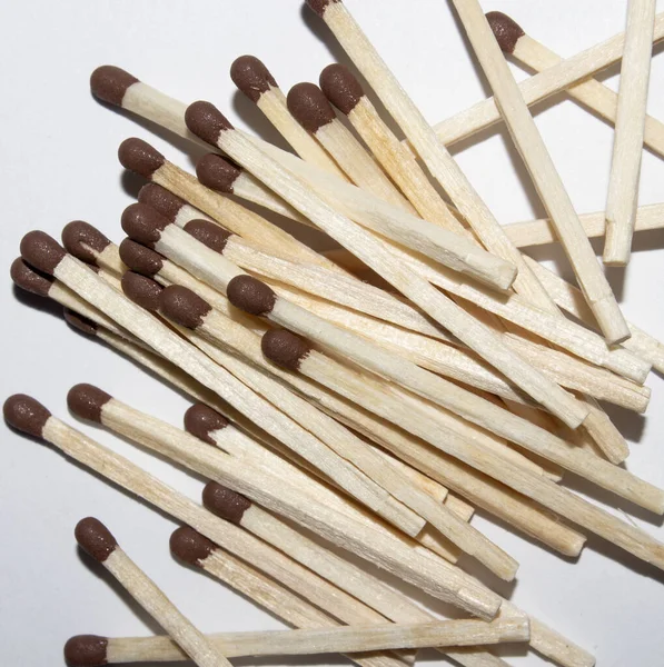 Matches Background Madeira Inteira Jogos Com Cinza — Fotografia de Stock