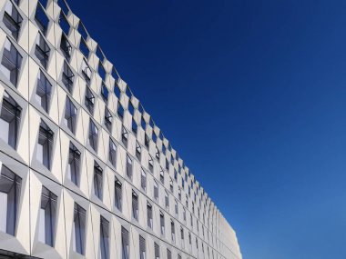 Modern alüminyum cephe detay windows ile bina