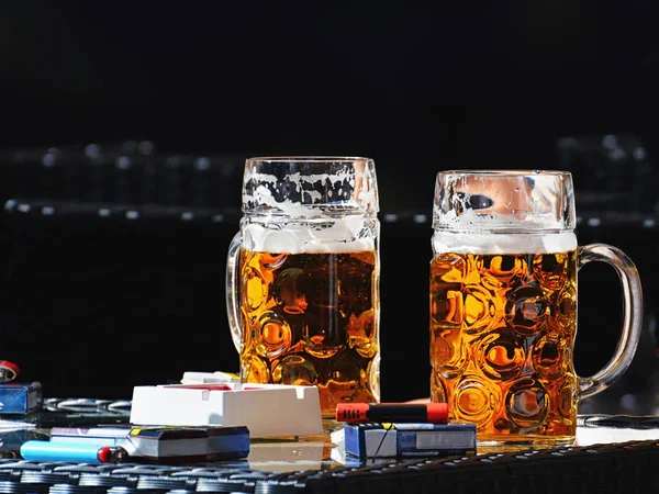 ビール 2 パイント — Stock fotografie