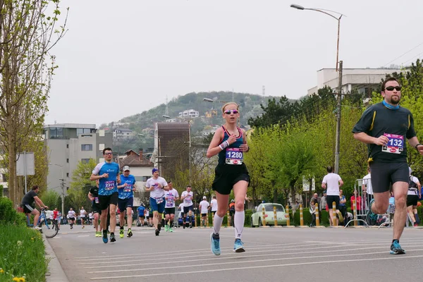 Marathon runners — Stock Photo, Image