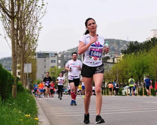 Marathonläufer — Stockfoto