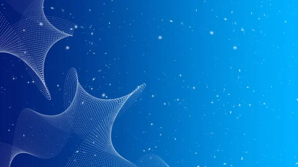 Dotted Wavy Swirls Background | Blurred Background