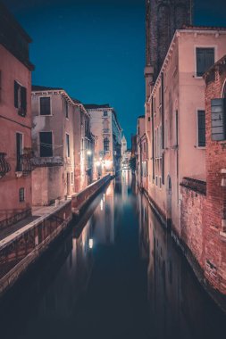 Colorful Venice by night