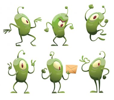 Altı komik yeşil mikroplar, yeni dizi