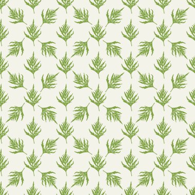 yaprakları ile renkli desen