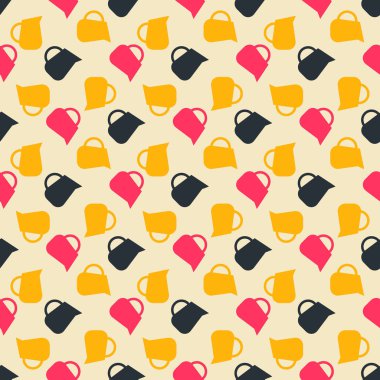 testi ile renkli desen