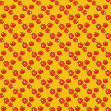  renkli desen domates ile