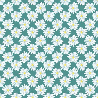 vintage çiçek deseni