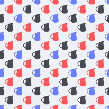 testi ile renkli desen