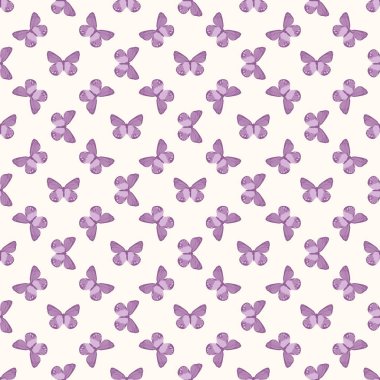 Mor Kelebek deseni