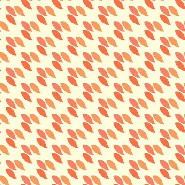 Motif coloré avec des feuilles — Image vectorielle