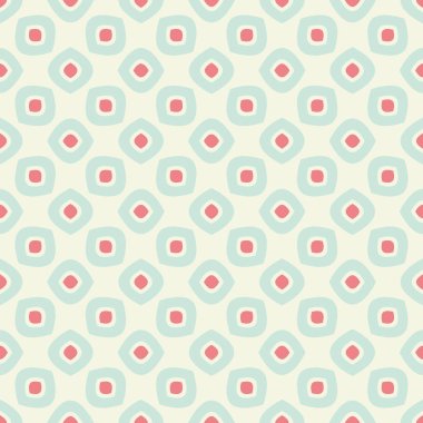 Soyut geometrik dikişsiz desen 