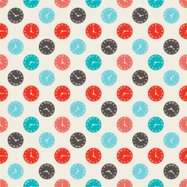 saatleri seamless modeli 