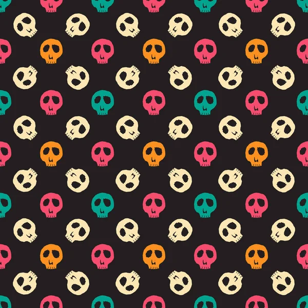 Dikişsiz renkli Cadılar Bayramı desen