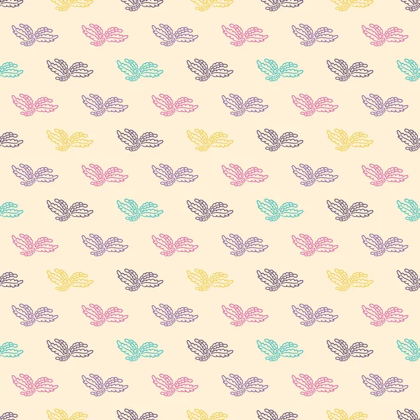 Sorunsuz doodle renkli desen scrapbooks için