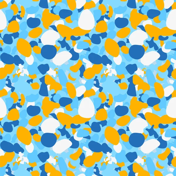 シームレスなカラフルなパターン 形の抽象ベクトルの背景 スクラップブッ キングのパターン紙壁紙 — ストックベクタ