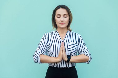 Meditasyon, din ve manevi uygulamaları. Güzel iş