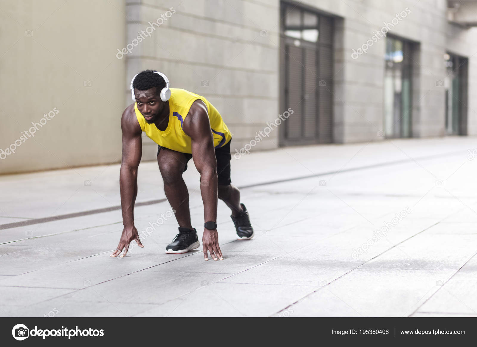 Premium Vector | Running man athlete pose illustration