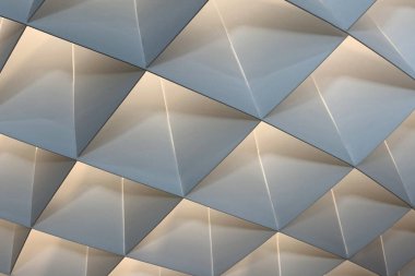 Geometrik şablonun soyut gelecek arkaplanı 