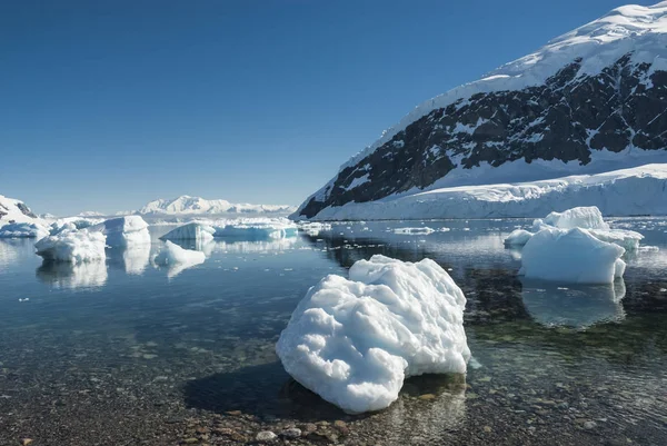 Paesaggio Antartico Nel Porto Neko Antartide — Foto Stock