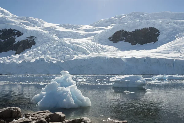 Paesaggio Antartico Nel Porto Neko Antartide — Foto Stock