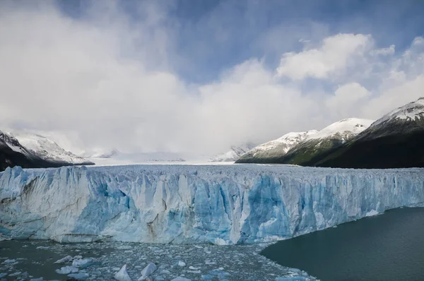 Lodowiec Perito Moreno Park Narodowy Los Glaciares Santa Cruz — Zdjęcie stockowe