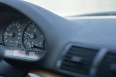 BMW araba direksiyon kontrol paneli