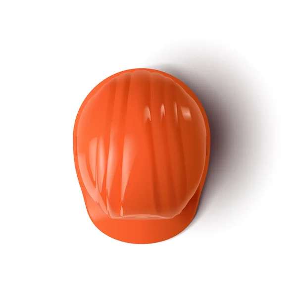 Casco arancione 2 — Vettoriale Stock