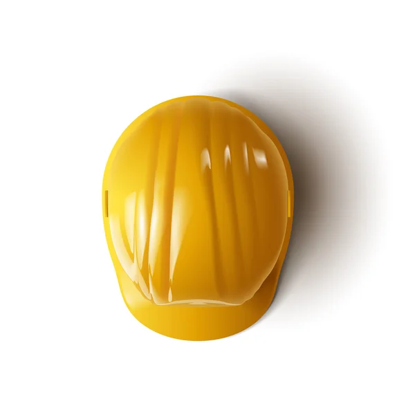 Casco giallo 2 — Vettoriale Stock