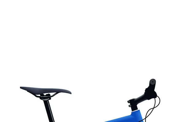 Blå färg cykel — Stock vektor